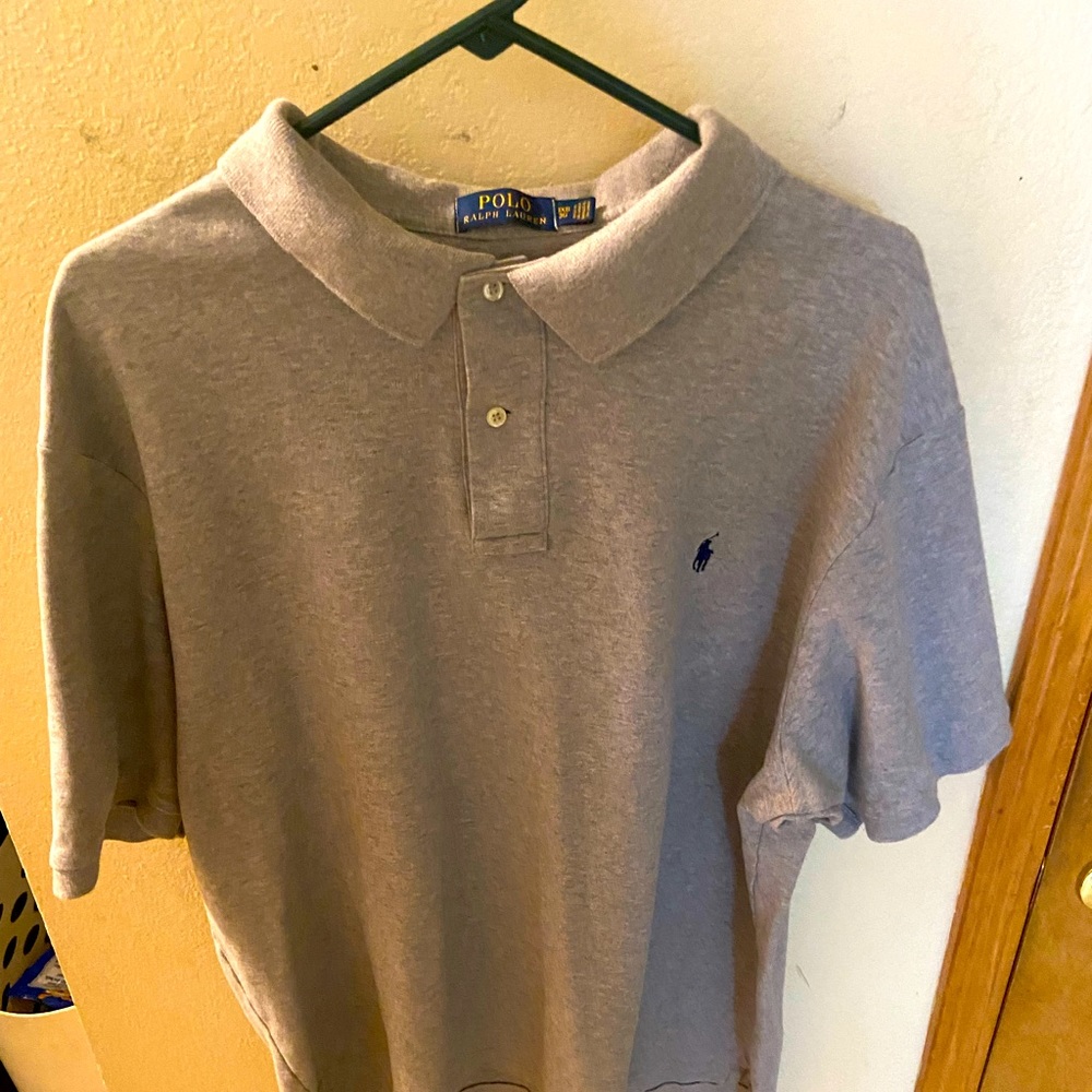 Mens 3xl Gray polo